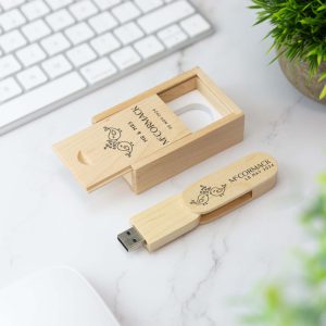 Flash Drive ไม้ พรีเมี่ยม พร้อมกล่อง ขายดี ส่งเร็ว ส่งฟรี รุ่นใหม่ล่าสุด 2022